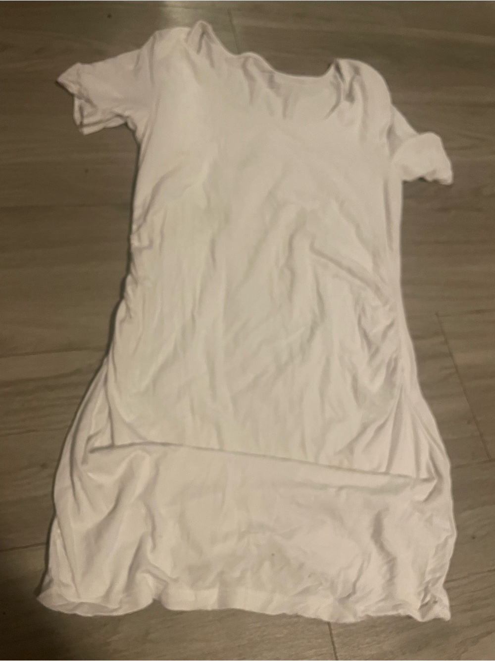 Amazon Essentials White Short Sleeve Tee Dress
